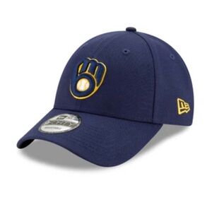 NWT New Era 9Forty Milwaukee Brewers MLB Baseball Hat Cap Stitched Emblem 80s